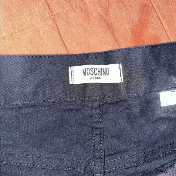 MOSCHINO Blue Jeans with Paint Men size 38 - Picture 9 of 11